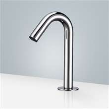 Fontana Dijon Deck Mounted Smart Touch Sensor Faucet Chrome Finish