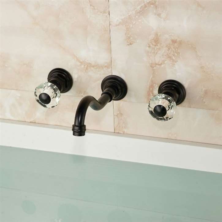 Pavia Oil Rubbed Bronze Bathroom Sink Faucet