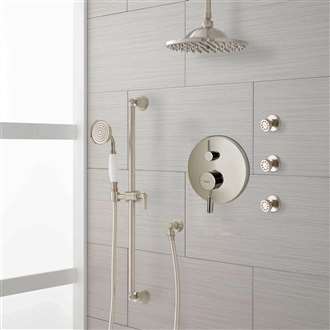 Fontana Couple Showering Dual Showers System with Handshower Jet Spray