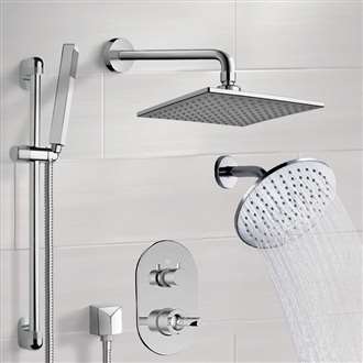Fontana Couple Showering Dual Showers System with Handshower