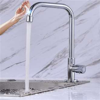 Fontana SÃ©nart Tap Faucet Single Handle Cold Kitchen with Sensor Touch Faucet in Chrome