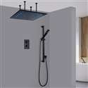 Fontana Biella 2 Way LED Rainfall Thermostatic Shower System with Handheld Shower