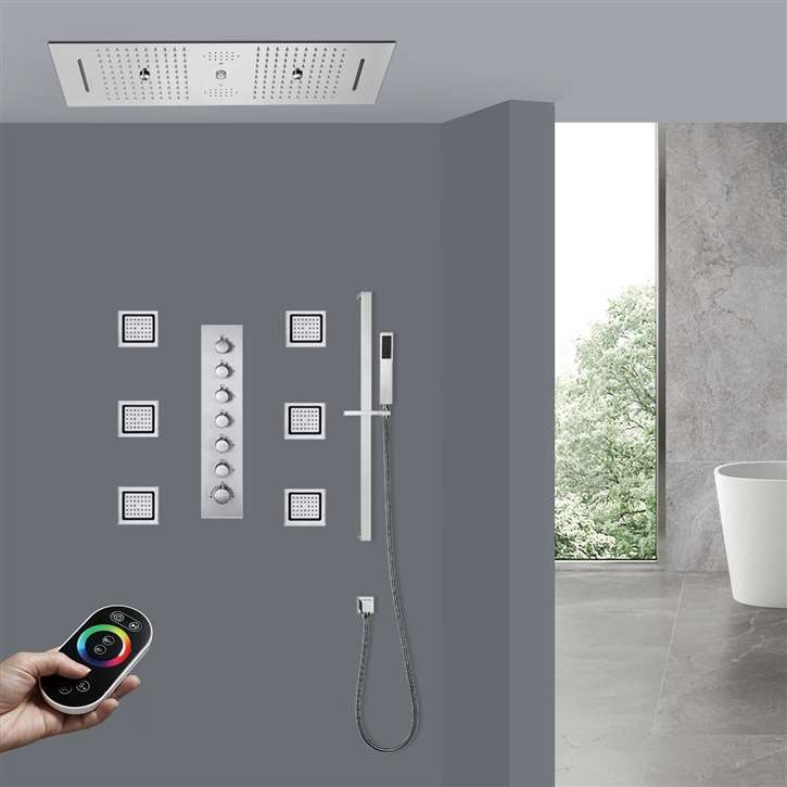 Luxury Chrome Shower System