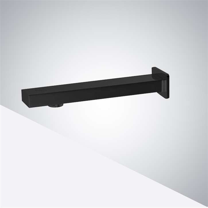 Denver Wall Mounted Square Automatic Matte Black Sensor Faucet