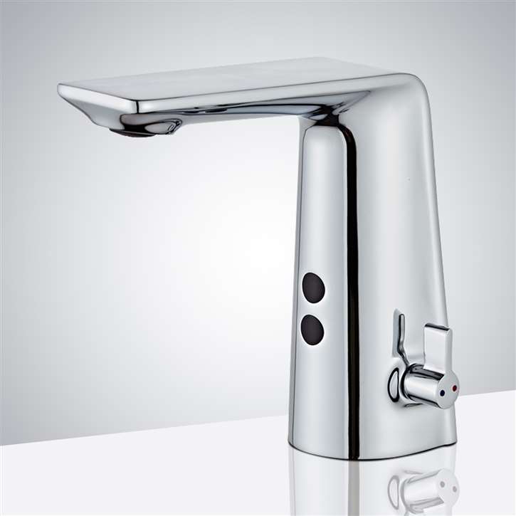 Fontana Carpi Commercial Chrome Infrared Automatic Motion Sensor Sink Faucet