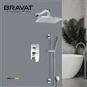 FontanaShowers Chrome Rainfall Shower Set