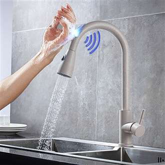 Kitchen Sink Touch Faucet with Pull Out Sprayer