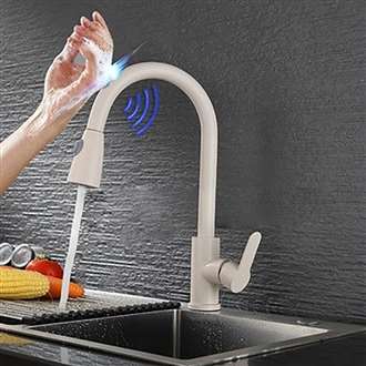 Kitchen Touch Sink Faucet with Pull Out Sprayer