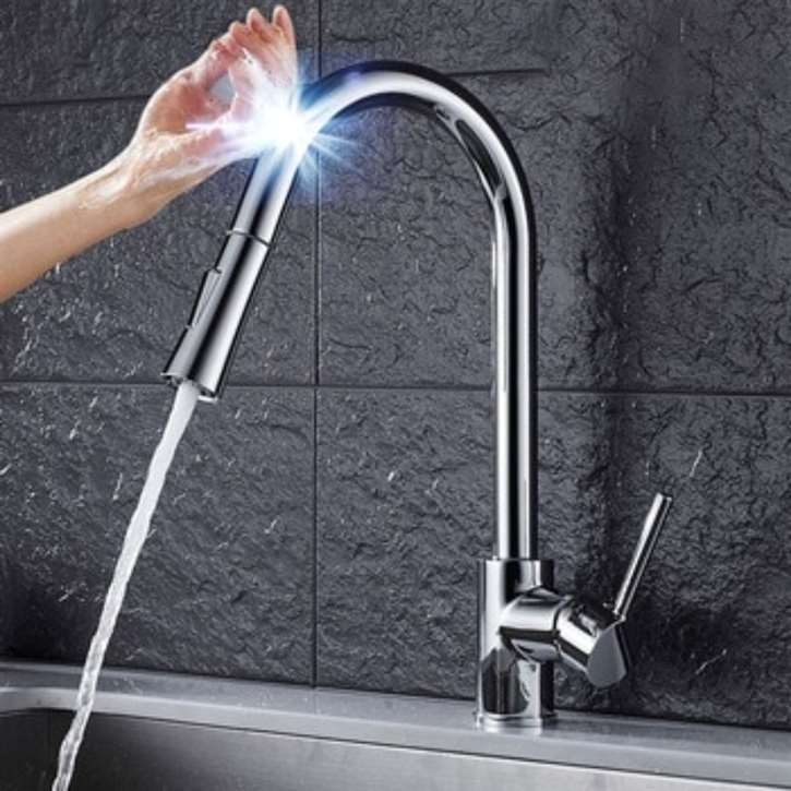 Kitchen Sink Faucet with Pull Out Sprayer