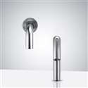 Fontana Marseille Touchless Chrome Finish Automatic Commercial Sensor Faucet & Automatic Hands Free Soap Dispenser
