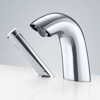 Fontana Cholet Commercial Touchless Motion Sensor Faucet & Automatic No-Touch Soap Dispenser for Restrooms