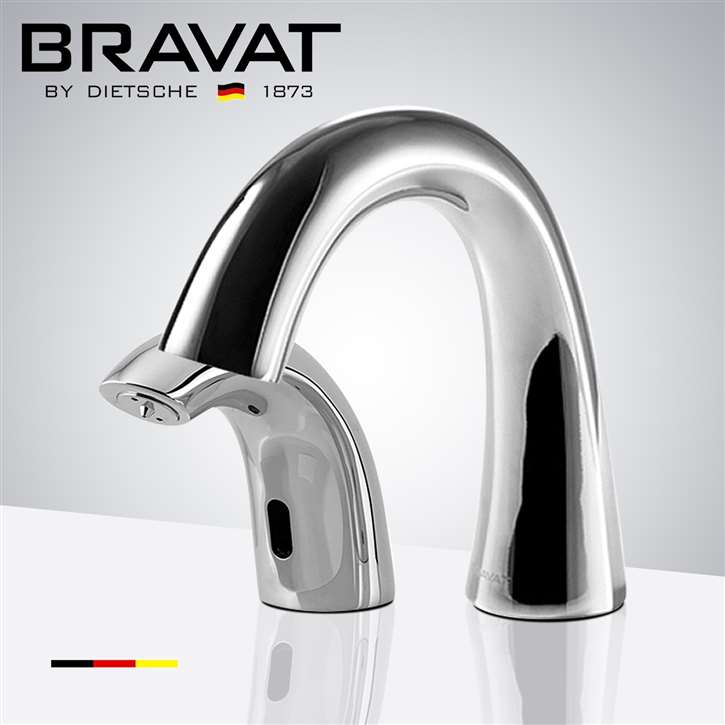 Fontana Freestanding Commercial Motion  Sensor Faucet And Automatic Soap Dispenser