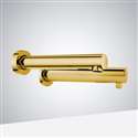 Fontana Venice Gold Wall Mount Touchless Commercial Automatic Sensor Faucet and Soap Dispenser