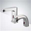Fontana Marsala Commercial Automatic Chrome Finish Motion Sensor Faucet & Automatic Foam Soap Dispenser for Restrooms