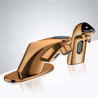 Fontana Brima Oil Rubbed Bronze Finish Sensor Faucet and Automatic Soap Dispenser