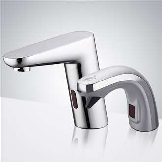 Touchless Bathroom Commercial Motion  Sensor Faucet And Automatic Soap Dispenser
