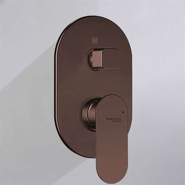 Fontana Complete with Trim Oil Rubbed Bronze 2-Way Concealed Wall Mounted Shower Mixer Valve