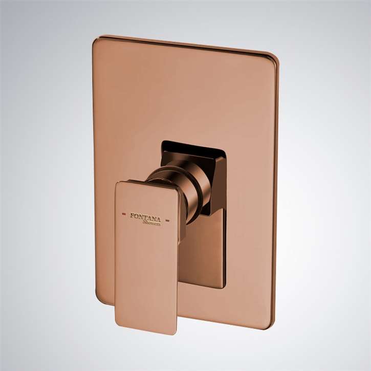 Fontana Dijon Rose Gold Concealed Shower Valve Mixer