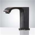 Fontana Commercial Matte Black Automatic Sensor Bathroom Faucet