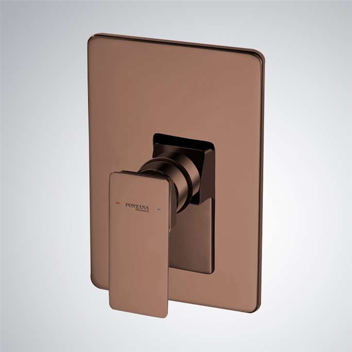 Fontana Oil Rubbed Bronze Concealed Valve Mixer Wall Mounted Shower