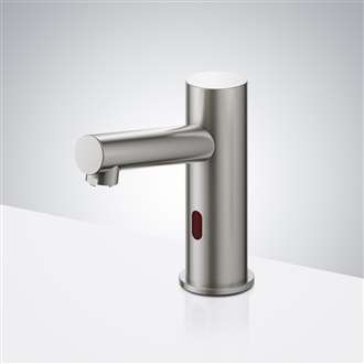 Fontana Brushed Nickel Touchless Sensor Faucet For Commercial Restrooms