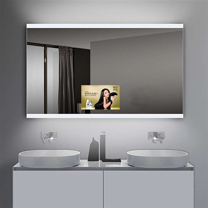 Fontana Frame Less Android Smart Mirror With HD Television