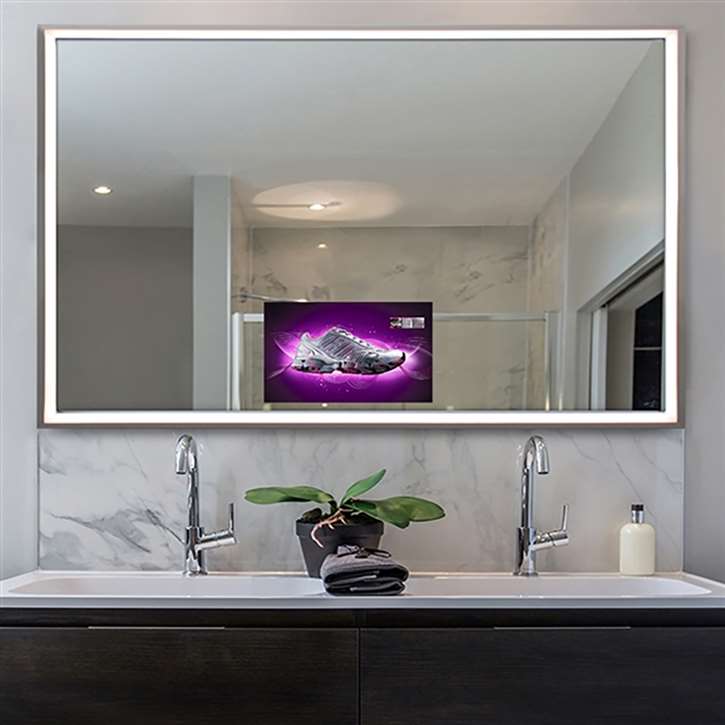 Fontana Frosted Soft LED Android Smart Mirror With HD Television