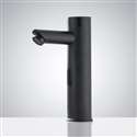 Fontana Tall Matte Black Commercial Motion Sensor Faucet