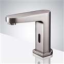Hagios Commercial Automatic Brushed Nickel Finish Sensor Faucet