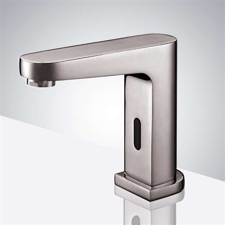 Hagios Commercial Automatic Brushed Nickel Finish Sensor Faucet