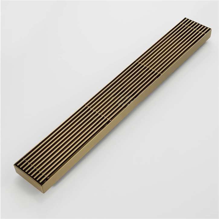 Fontana Commercial High Quality Oil Rubbed Bronze Linear Shower Drain