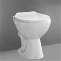 Fontana Teramo White Finish Dual Flush Tankless Toilet