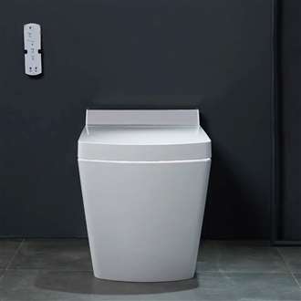 Fontana Pavia White Finish Voice Controlled Tankless Toilet