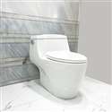Fontana Viterbo White Finish Luxury Design Smart ToiletElongated White Finish Luxury Design Floor Mounted Toilet