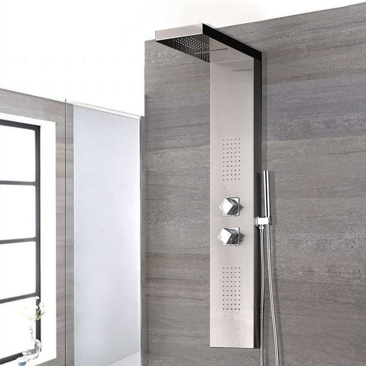 Lima Stainless Steel Shower Panel System