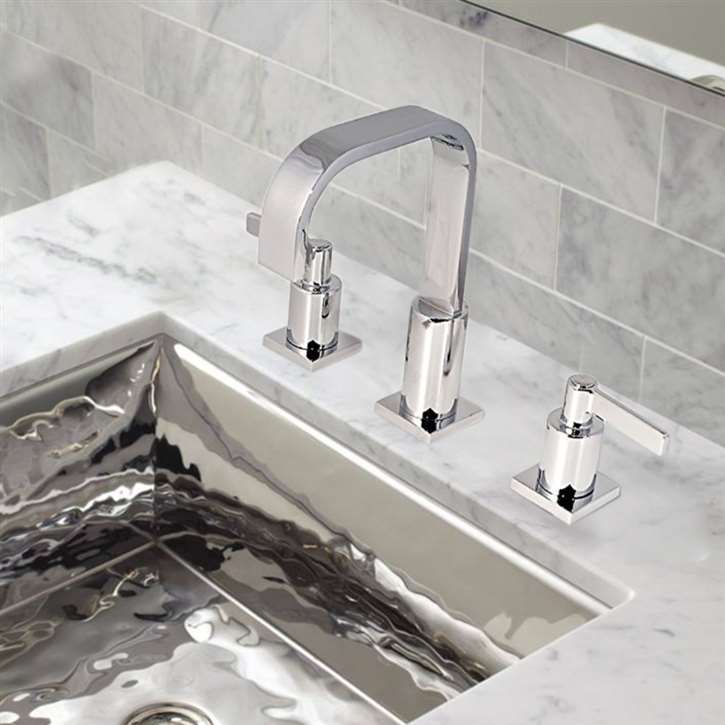 Kimberley Chrome Finish Bathroom Sink Faucet