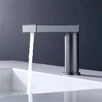 Fontana Acireale Matte Black Touchless Bathroom Faucet