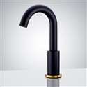 Fontana Reims Black  and Gold Automatic Touchless Faucet