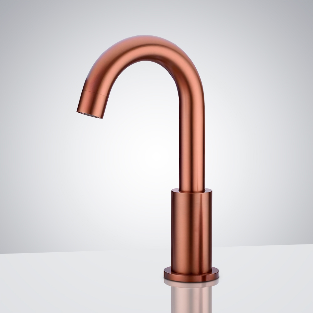 Fontana Dunkirk Rose Gold Automatic Hands Free Faucet