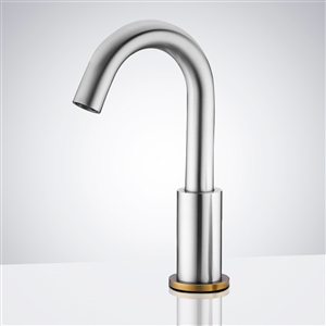Fontana Lille Chrome and Gold Finish Touchless Faucet