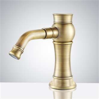 Rome Brushed Gold Commercial Restroom Touchless Opertation Faucet