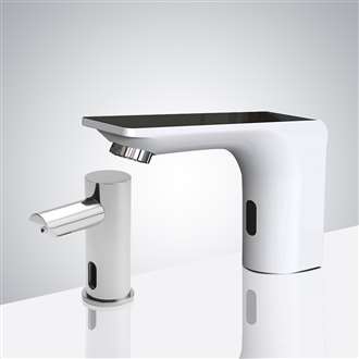 Hybla Commercial Electronic Automatic Sensor Faucet And Soap Dispenser