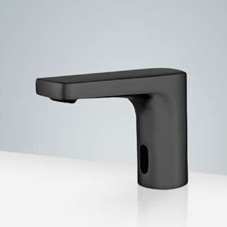 Fontana Commercial Matte Black Touchless Automatic Sensor Faucet