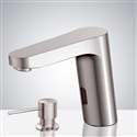 Fontana Commercial Brushed Nickel Touch less Automatic Sensor Faucet