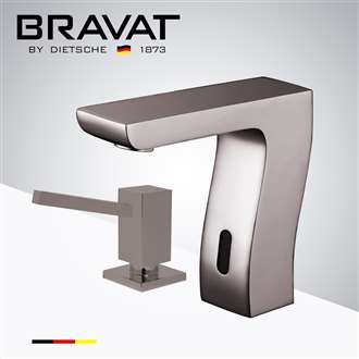 Fontana Commercial Brushed Nickel Touch less Automatic Sensor Faucet