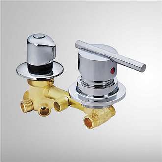 Copper shower mixing valve 2/3/4/5 way water outlet cold and hot waterFS6119CV