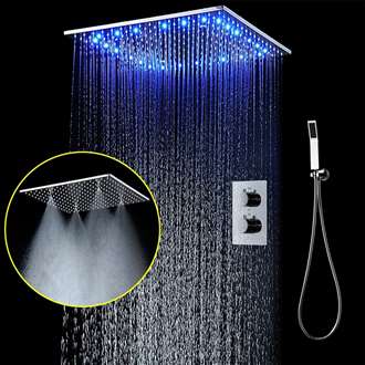 Rain Shower Systems With Handheld