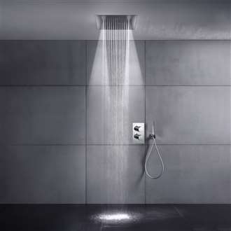 Valencia Thermostatic Shower System with Hand Held Shower