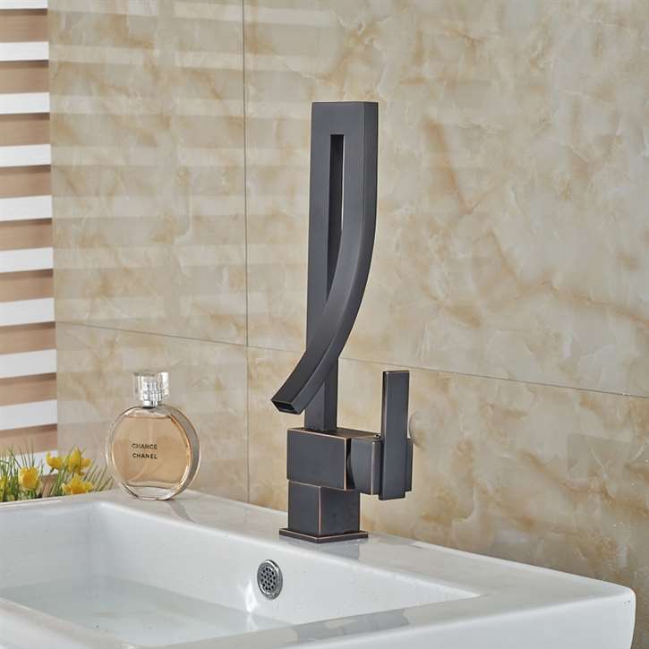 Catania Deck Mount Bathroom Sink Faucet