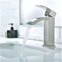 Martina Brushed Nickel Bathroom Sink Faucet